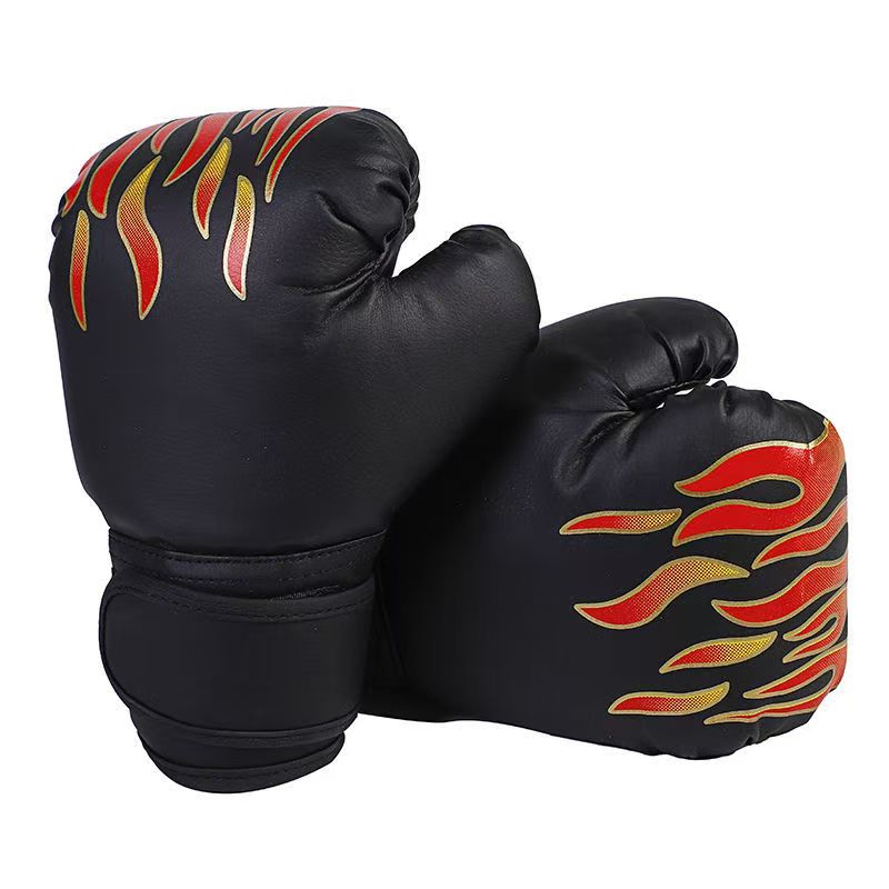 Abiram Boxing Gloves for Men & Women - Genuine Leather, Breathable, Shock-Absorbing - for Training, Sparring, MMA (Multiple Colors)