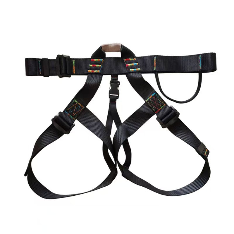 Abiram Climbing Harness - Lightweight, Adjustable, Breathable - for Mountaineering, Rappelling, Industrial Work (UIAA/CE Certified)